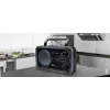 Muse M-06DS 2 juostų nešiojamas radijo imtuvas, pilka spalva