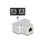 DeLOCK RJ45 Splitter T Adapter 1 x RJ45 lizdas į 2 x RJ45 lizdus Cat.5e STP