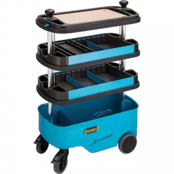 HAZET Assistent 166C Metal Plastic - pagalbinis stovas ir transportavimo įrankis, 300 kg
