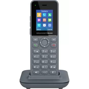 IP telefonas Grandstream DP725 belaidis ragelis, pilka spalva, 1,8 colio TFT ekranas, 20 linijų, Li-Ion 1500 mAh