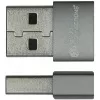 Good Connections USB-AD203 adapteris USB 2.0 kištukas A prie USB-C lizdo aliuminio korpusas pilkas