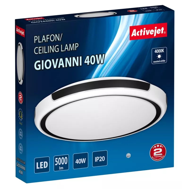 Activejet AJE-GIOVANNI LED lubų šviestuvas 40W