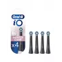 Dantų šepetėlio galvutės Oral-B iO Gentle Care – 4 vnt., juodos, minkštų šerelių