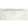 Extralink sieninis stelažas 12U 600x450 pilkos spalvos, metalinės durelės