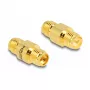 DeLOCK adapter RP-SMA lizdas į SMA lizdą 8 mm skersmuo 17,1 mm plotis