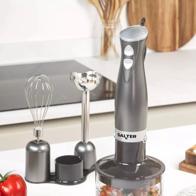 Salter EK2827GUNMETALFVDE Cosmos 3 in 1 blenderio rinkinys