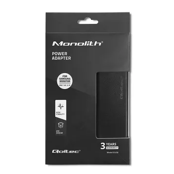 Qoltec 52400 maitinimo adapteris/inverteris vidaus naudojimui 30 W juodas