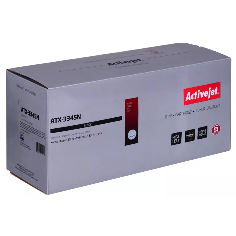 Activejet ATX-3345N kasetė (Xerox 106R03773 pakaitalas; Supreme; 3000 puslapių; juoda)