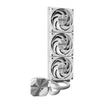 Vandens aušintuvas Montech HyperFlow Silent AiO - 360 mm, baltas