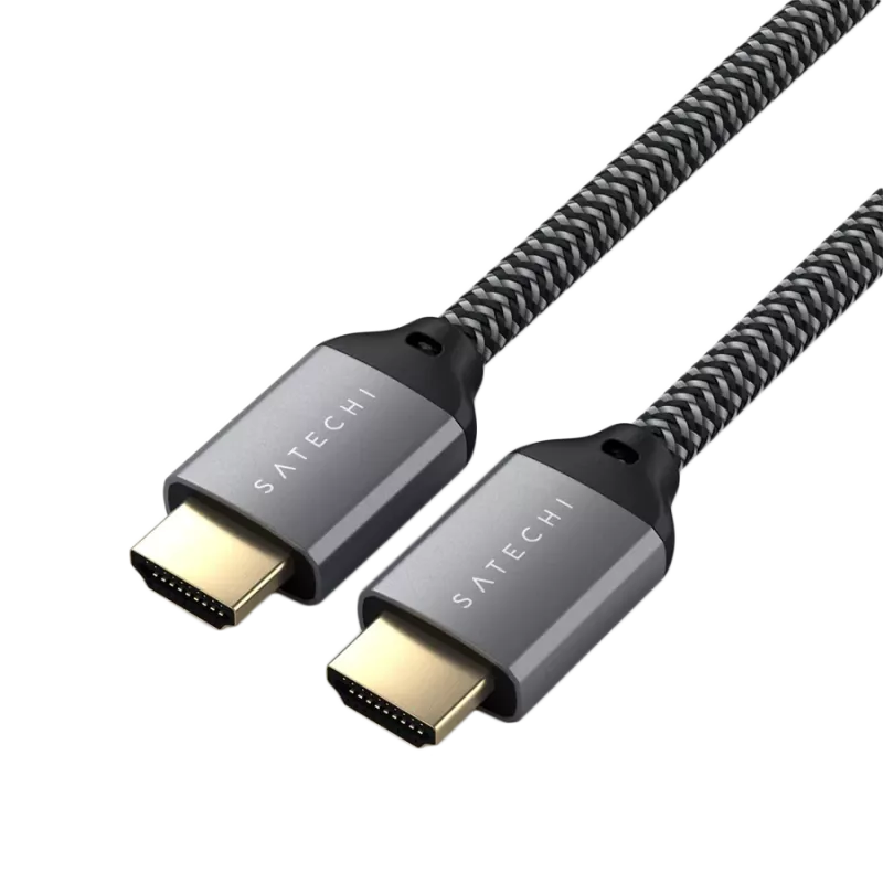 Satechi ST-8KHC2MM - 2 m - HDMI A tipo (standartinis) - HDMI A tipo (standartinis) - Pilka