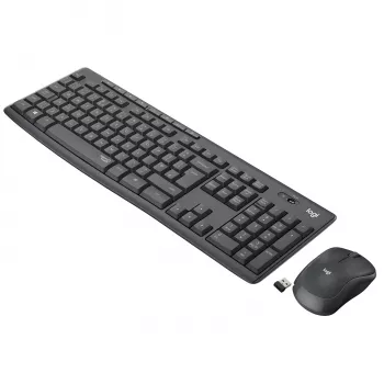 LOGITECH MK295 Tylus belaidis rinkinys GRAPHITE