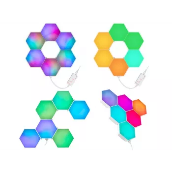 Įleidžiamas RGB LED skydelis TRACER Smart Hexagon Tracer 47256 Ambience TRAOSW47256