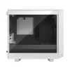 Fractal Design Meshify 2 Nano - Mini-ITX korpusas (grūdintas stiklas) - be maitinimo šaltinio (ATX) - Baltas - USB/Garsas (FD-C-MES2N-02)