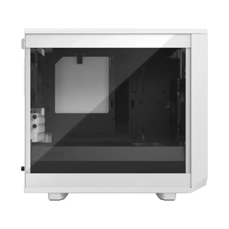 Fractal Design Meshify 2 Nano - Mini-ITX korpusas (grūdintas stiklas) - be maitinimo šaltinio (ATX) - Baltas - USB/Garsas (FD-C-MES2N-02)