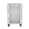 Laisvai pastatomas serverio spintos korpusas LANBERG FF01-6815-12SL 15U, 600×800×922 mm, 1200 kg, IP20, pilkas
