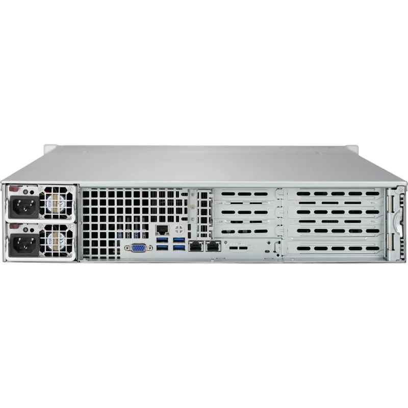 Supermicro SuperChassis 825TQC-R802WB 2U serverio korpusas, 800 W, juodas