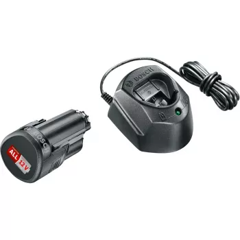 Bosch 1 600 A01 L3D belaidžio įrankio akumuliatoriaus ir įkroviklio rinkinys