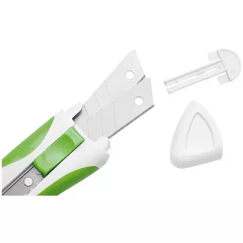 Pjaustymo peilis su lūžtančiais segmentais Wedo COMFORTLINE Green White