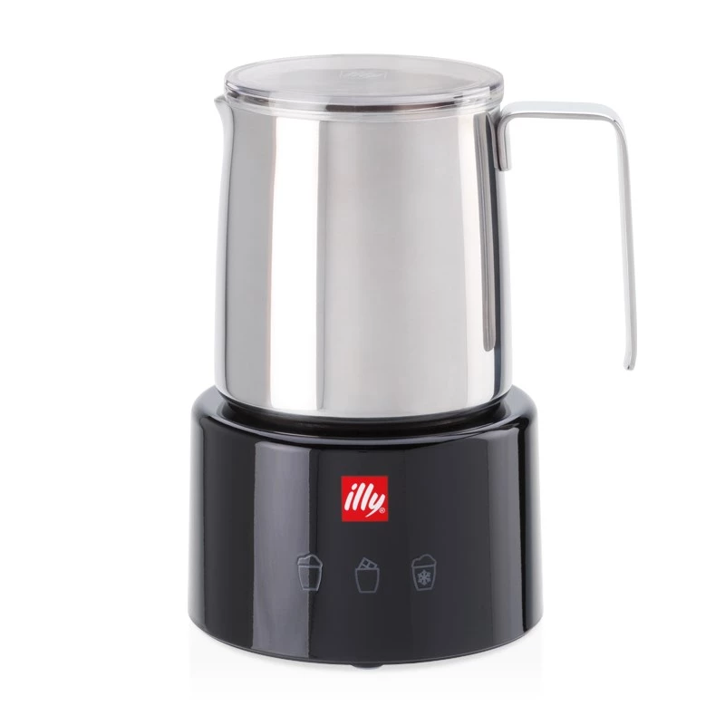 Pieno putotuvas/šildytuvas Illy 23760 juodas nerūdijantis plienas 250 ml