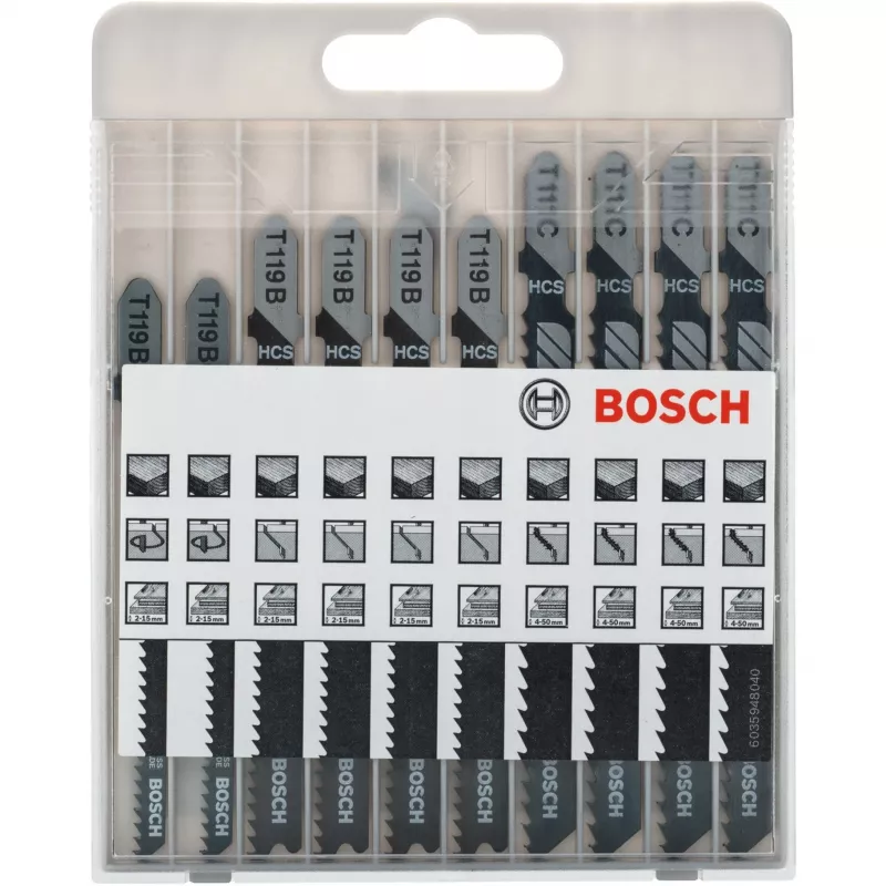 Bosch 2 607 010 629 pjūklo geležtės rinkinys