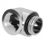 Barrow 90° adapteris G1/4 vyriškas į G1/4 moteriškas, nerūdijantis plienas (TDWT90-B01 SS)