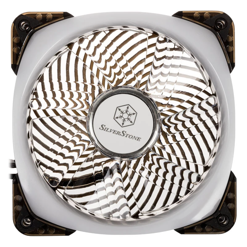 SilverStone SST-AP124-ARGB 120mm ARGB korpuso ventiliatorius - juodas