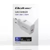 Qoltec GaN 45W įkroviklis 5V 20V 1,5A 3A, 1xUSB C PD, 1xUSB
