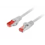 LANBERG Cat6 F/UTP (FTP) tinklo kabelis, RJ-45–RJ-45, 10 m, Pilka