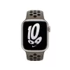 Dirželis Apple Watch Nike Sport Band, 41 mm, alyvuogės pilka/juoda, fluorelastomeras, 130–200 mm