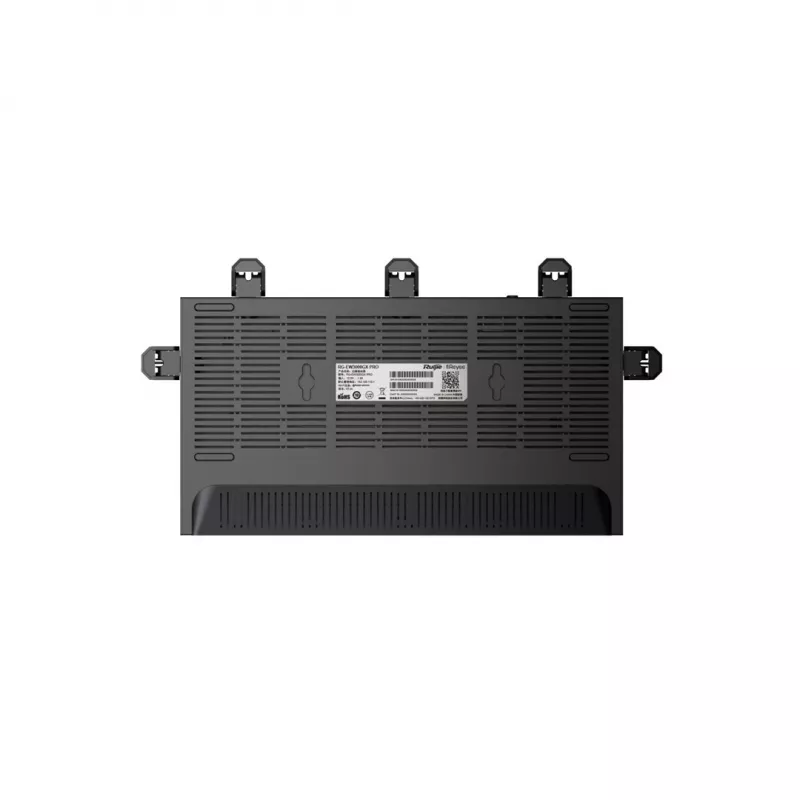 Ruijie Networks RG-EW3000GX PRO belaidis maršrutizatorius Gigabit Ethernet dviejų juostų (2,4 GHz / 5 GHz) Juodas