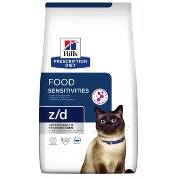 HILL'S PD Food Sensitivities z/d – sausas ėdalas katėms – 1,5 kg