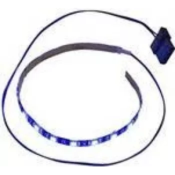 LED juostinis šviestuvas Inter-Tech 88885448 300 mm juodas mėlynas 18 lemputės