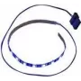 LED juostinis šviestuvas Inter-Tech 88885448 300 mm juodas mėlynas 18 lemputės