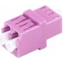 Skaidulinės optikos adapteris S/CONN 07-60023 LC vienmodis violetinis