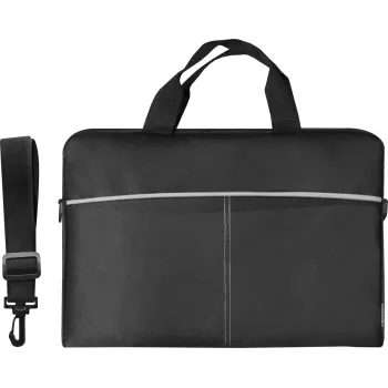 Dėklas nešiojamam kompiuteriui DEFENDER Lite 39,6 cm (15,6 col.) juodai pilkas, poliesteris, užtrauktukas, rankena, nuimamas peties diržas