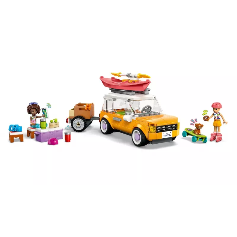 Konstruktorius LEGO Friends 42659 Nuotykių kelionė su draugais, 220 detalių, 2 minifigūrėlės, nuo 6 metų