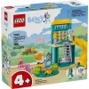 LEGO kaladėlių rinkinys 11201 Žaidimų aikštelės nuotykiai su Blue ir Chloe – minifigūrėlės, žaidimo scena