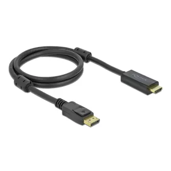 Laidas DeLOCK Active DisplayPort 1.2 į HDMI 4K 60 Hz 1 m