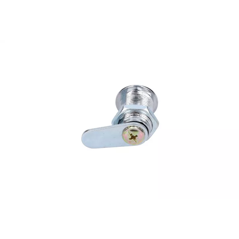Spynelė spintoms Extralink ROUND LOCK FOR CABINETS, apvali spintos durelių spyna, sidabrinė