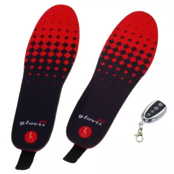 Šildomi vidpadžiai Glovii GW2M Unisex Juoda, M dydis, Skalbiami, Poliesteris, 2 vnt.