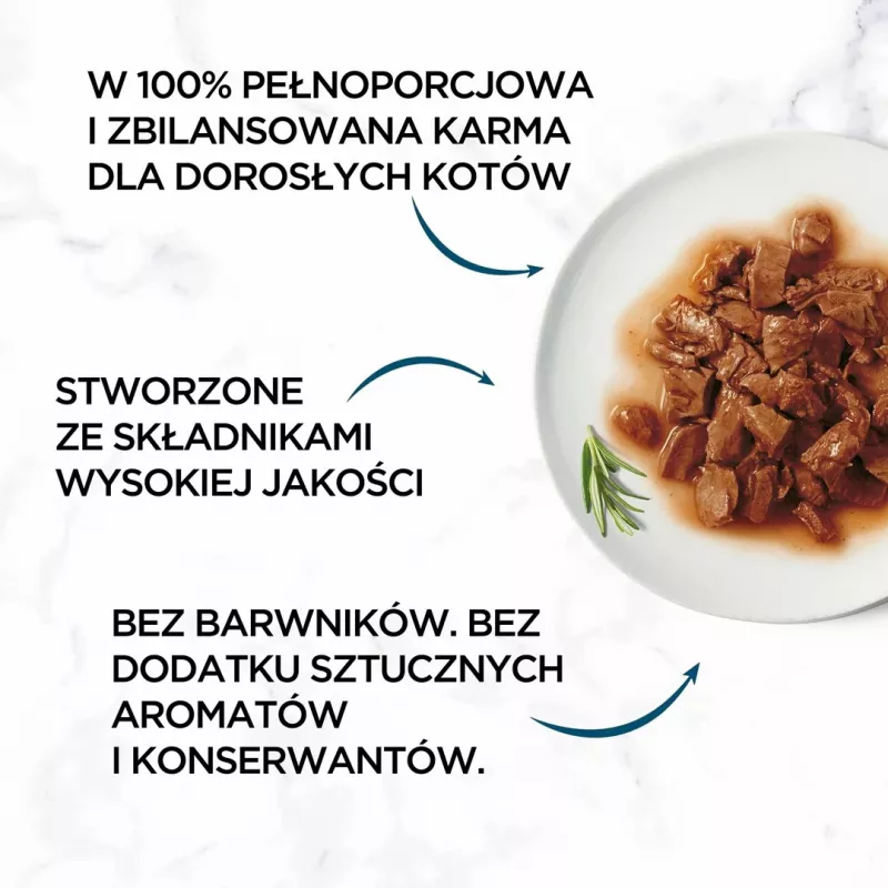 PURINA Gourmet Perle Mix šlapias kačių ėdalas 60x85 g