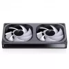 Ventiliatorius Jonsbo ZB-240 240mm ARGB PWM juodas su Infinity Mirror dizainu