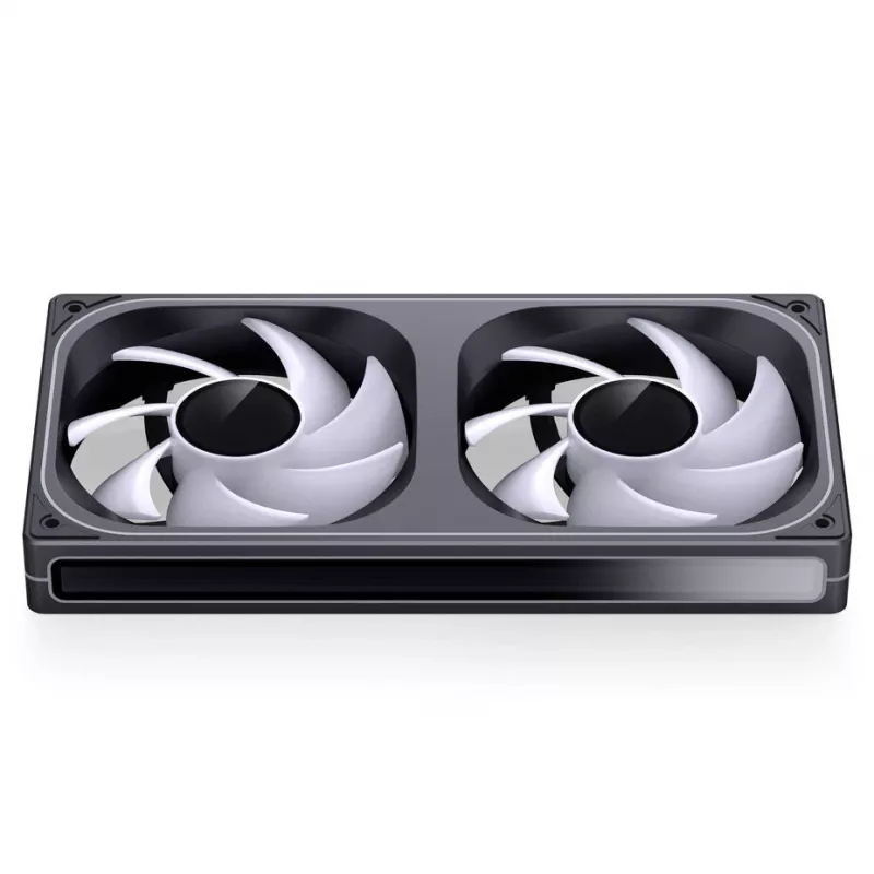 Ventiliatorius Jonsbo ZB-240 240mm ARGB PWM juodas su Infinity Mirror dizainu