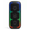 Nešiojamas stereo garsiakalbis SQUEAK SQ1009 – Bluetooth 5.3, 45W RMS, 10h baterija, FM, USB, AUX, LED, 1800 mAh, Juodas