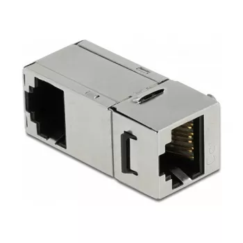 DeLOCK Keystone modulis RJ45 lizdas – RJ45 lizdas Cat.6A 90° kampu