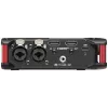 Nešiojamas garso įrašymo įrenginys Tascam FR-AV4 — 6 kanalų, 4 XLR combo + 2x 3,5 mm, 24/32 bitų, 48/96/192 kHz, „MicroSD“ iki 512 GB, USB-C, PD