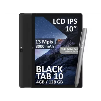 Planšetinis kompiuteris BLOW BlackTAB10 4/128GB 4G LTE Octa-core