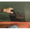 Tunelinė palapinė Easy Camp Pasvik 4 – 4 vietų, kietas rėmas, 3 m vandens stulpelio stogas, aliumininiai stulpai, tamsiai žalia, 2350×4050×1200 mm