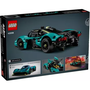 LEGO Technic konstravimo rinkinys Aston Martin Valkyrie modelis 1:8 masteliu, 707 detalės, rekomenduojamas amžius 9+