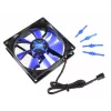 Noiseblocker BlackSilentFan XE2 92 mm kompiuterio korpuso ventiliatorius